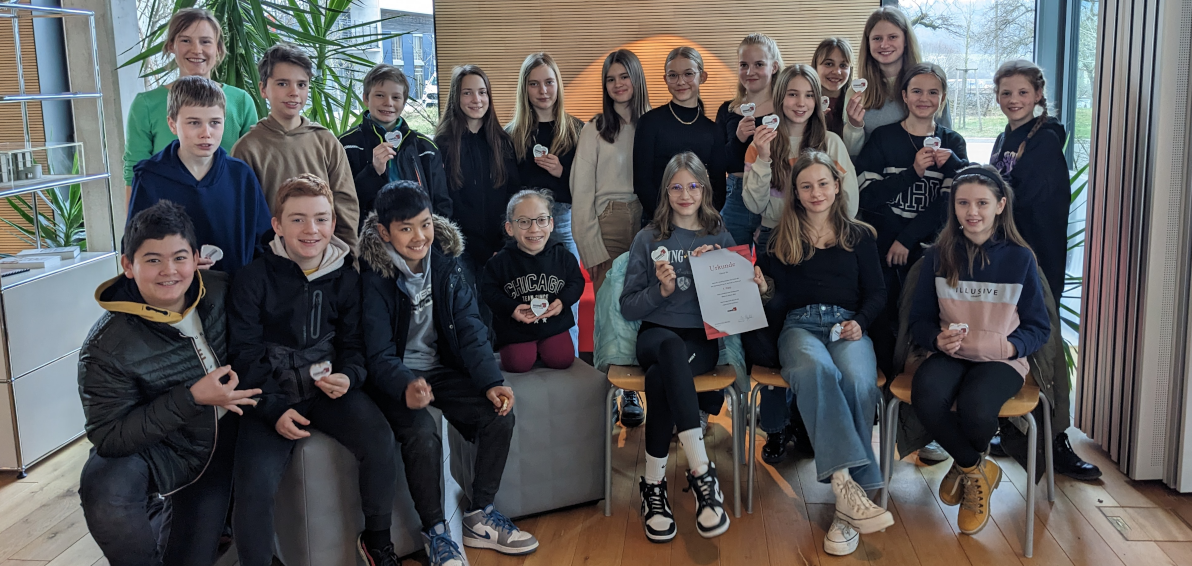Klasse 6b des Gymnasiums bei St. Michael