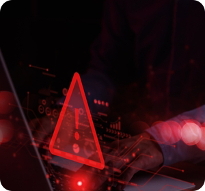 warningHacker__300x279 Laptop und ein Warndreieck als Icon