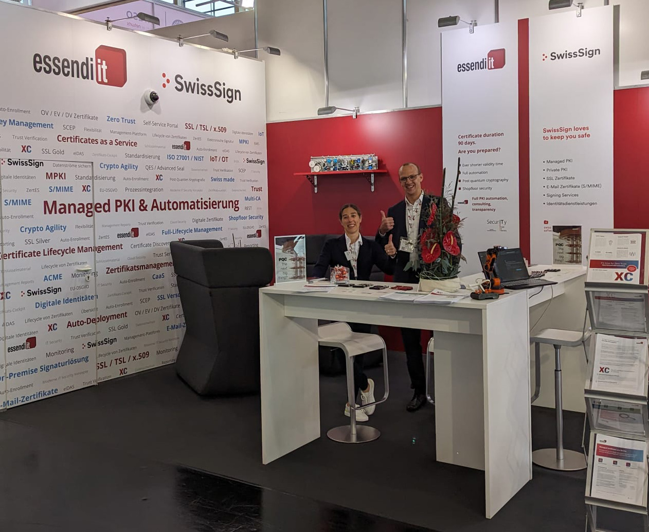 Unser Vortrag zum Thema Zukunft digitaler Zertifikate auf der it-sa