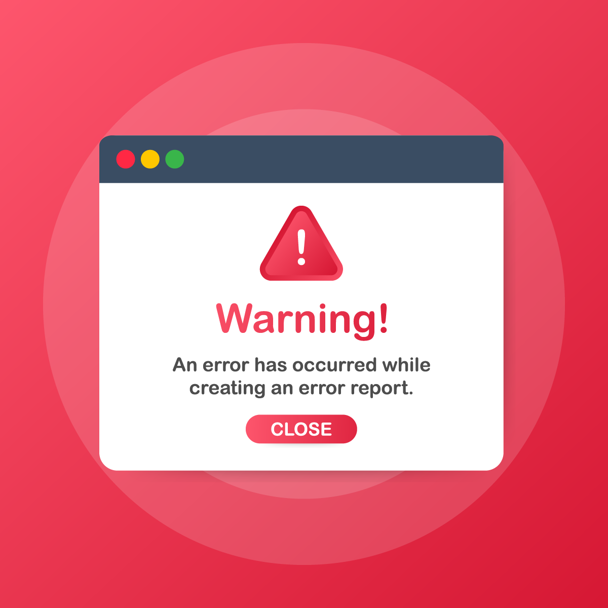 warning-01 Eine Warnmeldung auf einem Monitor